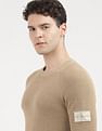 Calvin Klein Jeans Badge Easy Crew Neck Sweater