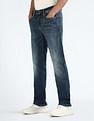 Flying Machine Freddie Slim Straight Stone Wash Jeans