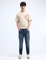 Flying Machine Mankle Slim Fit Whiskered Jeans