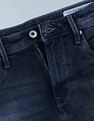 Flying Machine Slash Slim Tapered Fit Whiskered Jeans