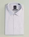 Arrow Liberty Classic Fit Vertical Striped Shirt