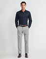 Arrow Checked Smart Flex Trousers