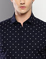Calvin Klein Logo Print Slim Shirt
