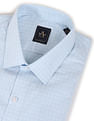 Arrow Manhattan Slim Fit Grid Tattersall Check Shirt