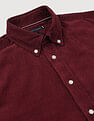 Tommy Hilfiger Solid Corduroy Regular Fit  Shirt