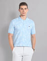 AD by Arvind Real Deal Tropical Print Polo Shirt
