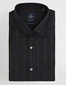 Arrow Windowpane Checked Cotton Shirt