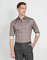 Arrow Newyork Manhattan Slim Fit Cotton Shirt