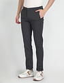 Arrow Sports Low Rise Slim Fit Trousers