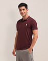 U.S. Polo Assn. Solid Pattern Slim Fit Polo Shirt