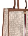 Tommy Hilfiger Monogram Jacquard Margot Tote Bag
