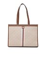 Tommy Hilfiger Monogram Jacquard Margot Tote Bag