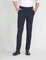 Arrow Newyork Jackson Super Slim Micro Check Trousers