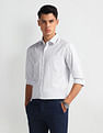 Arrow Vertical Stripe Cotton Shirt