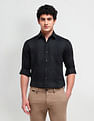 Arrow Newyork Manhattan Slim Fit Textured Shirt