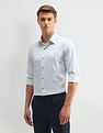 Arrow Newyork Brooklyn Fit Pinstriped Shirt