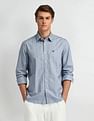Arrow Sport Vertical Striped Cotton Shirt