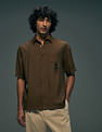 Flying Machine Textured Oversized Fit Shirt