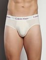 Calvin Klein Underwear Recycled Cotton Solid Briefs - Pack Of 3