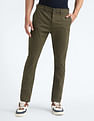 Flying Machine Slash Slim Tapered Fit Solid Chinos
