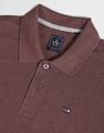 Arrow Sports Pique Knit Solid Polo Shirt