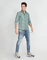 Flying Machine Floral Print Cotton Shirt