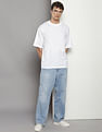 Calvin Klein Relaxed Fit Brand Print T-Shirt