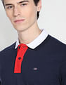 Arrow Sports Contrast Collar Polo Shirt