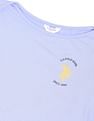 U.S. Polo Assn. Women Boat Neck Solid Knit T-Shirt
