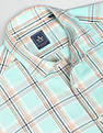 Arrow Sports Spread Collar Cotton Casual Shirt