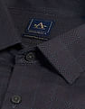 Arrow Houndstooth Cotton Formal Shirt