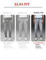 Flying Machine Slash Slim Tapered Fit Clean Look Jeans