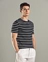Tommy Hilfiger Striped Slim-Fit Cotton T-Shirt