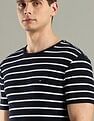 Tommy Hilfiger Striped Slim-Fit Cotton T-Shirt