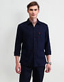 U.S. Polo Assn. Denim Co. Slim Dobby Solid Shirt