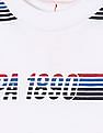 U.S. Polo Assn. Kids Boys Crew Neck Striped T-Shirt