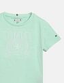 Tommy Hilfiger Girls Green Logo T-Shirt