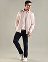 Tommy Hilfiger Solid Regular Fit Cotton Shirt