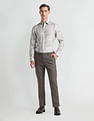 Arrow Motif Print Regular Fit Shirt