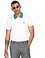 U.S. Polo Assn. Contrast Collar Solid Polo Shirt