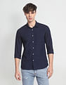 Flying Machine Horizontal Stripe Cotton Shirt