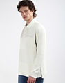 Calvin Klein Reverse Terry Stripes Polo Sweatshirt