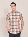 U.S. Polo Assn. Plaid Check Premium Cotton Casual Shirt