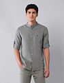 U.S. Polo Assn. Denim Co. Solid Regular Fit Poplin Shirt