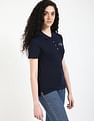 Tommy Hilfiger Solid Slim-Fit Cotton Polo T-Shirt
