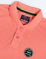 Flying Machine Appliqued Pique Polo Shirt