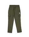 U.S. Polo Assn. Kids Boys Solid Pure Cotton Track Pants