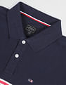 Arrow Sports Engineered Stripe Cotton Polo Shirt