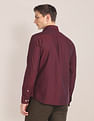U.S. Polo Assn. Horizontal Stripe Cutaway Collar Shirt