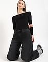 Calvin Klein Jeans Womens Slim Fit Solid Top